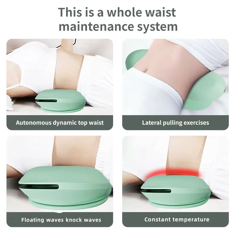 Upgraded Waist Massager With Thermal Vibration AirLift Stretch And MultiDirectional Motion Therapy 4
