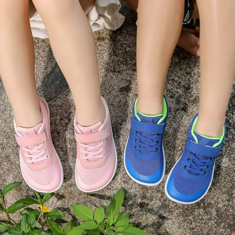 WideFit Kids Barefoot Sneakers  Natural Splay Shoes For Toddlers Little  Big Kids 4