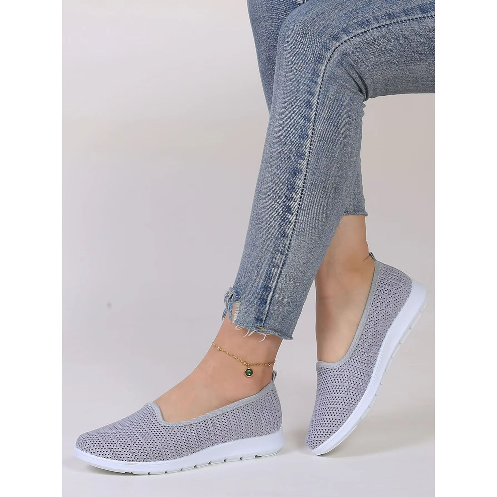 BreezeWalk Womens Breathable Mesh Flats Lightweight Casual Sneakers For Everyday Comfort 8