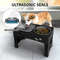 3in1 Adjustable Pet Feeder With Double Bowls Slow Feeder Design And Foldable Stand 4