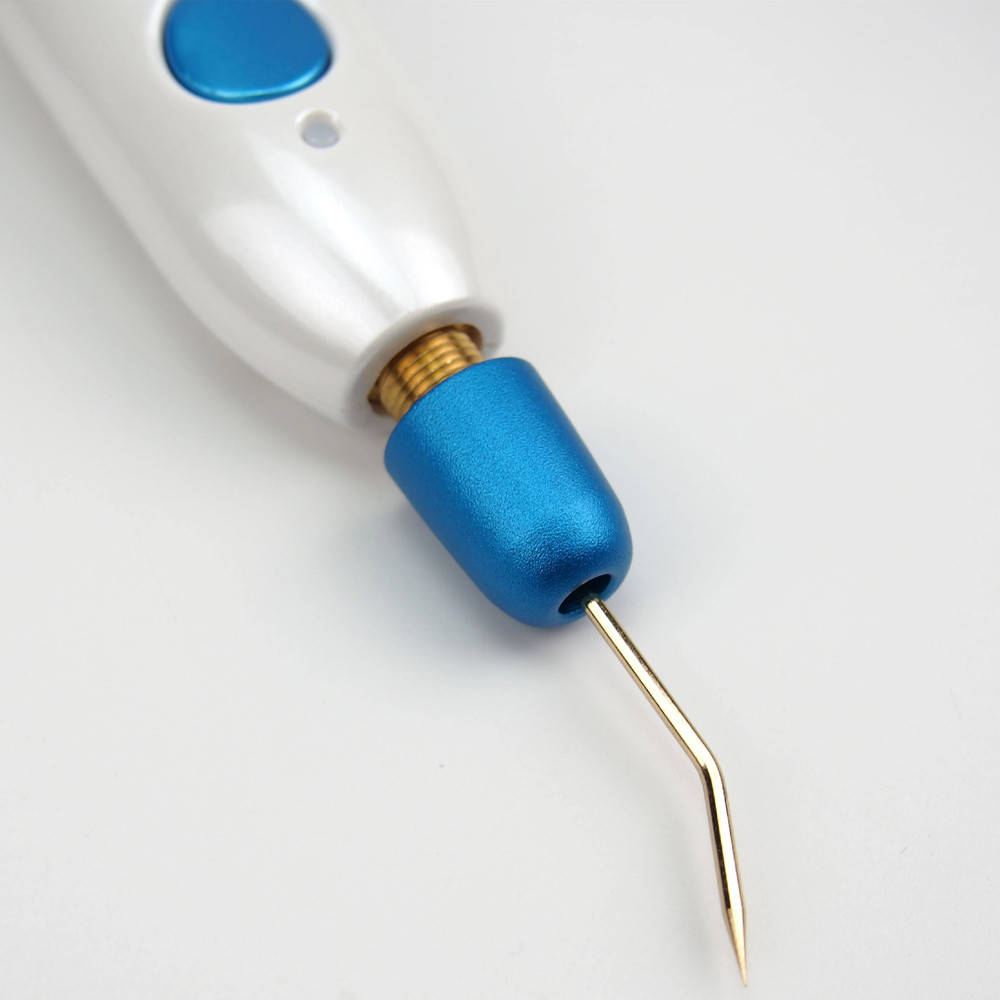 Copper Fibroblast Plasma Pen Replacement Needles  Bent Straight And Curved Tips For 2nd Generation  0