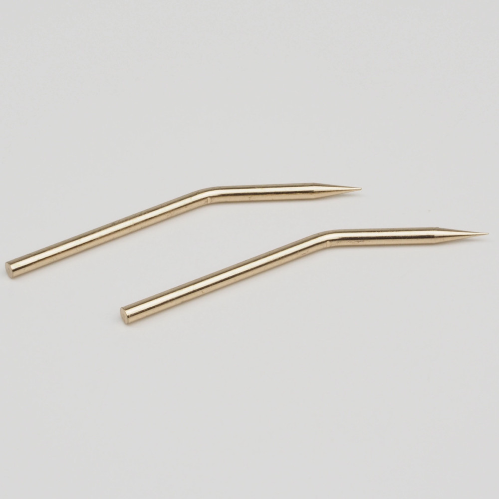 Copper Fibroblast Plasma Pen Replacement Needles  Bent Straight And Curved Tips For 2nd Generation  9