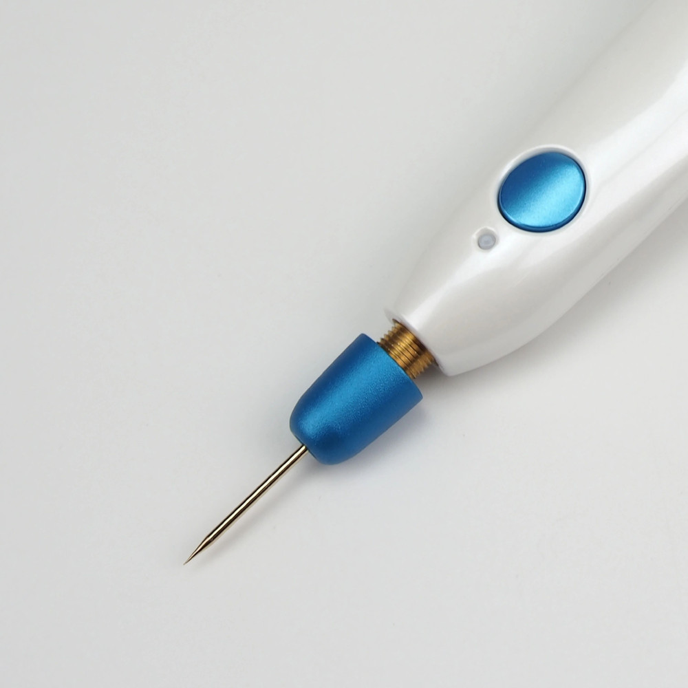 Copper Fibroblast Plasma Pen Replacement Needles  Bent Straight And Curved Tips For 2nd Generation  5