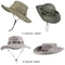 Mens Summer Bucket Hat Wide Brim UV Protection Outdoor Safari Hiking Cap 5