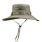 Mens Summer Bucket Hat Wide Brim UV Protection Outdoor Safari Hiking Cap 7