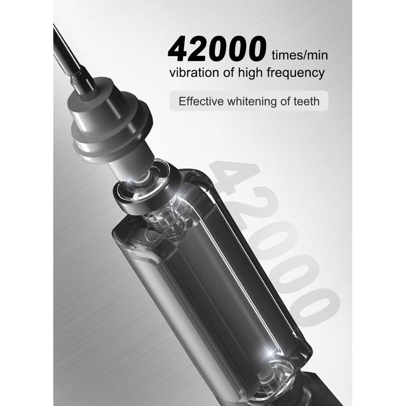 Sarmocare S100 Sonic Electric Toothbrush  Smart Ultrasonic Whitening With 8 Brush Heads 3