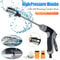 Garden High Pressure Washer Gun With 360 Rotating Hose Power Cleaning Tool For Cars Patios And Out 1