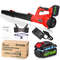 Cordless Leaf Blower  UltraHigh Power Garden Blower For Leaves Dust And Snow 9