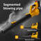 Cordless Leaf Blower  UltraHigh Power Garden Blower For Leaves Dust And Snow 1
