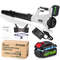 Cordless Leaf Blower  UltraHigh Power Garden Blower For Leaves Dust And Snow 12
