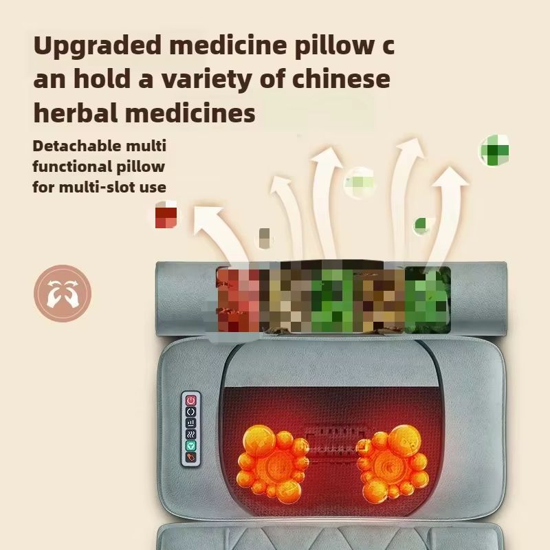 Electric Full Body Massage Mattress With Heat Airbag Cushion For Back Neck Shoulder And Waist Rela 2