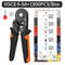 Hexagonal SelfAdjusting Ratchet Crimping Tool Kit With Ferrule Sleeves  Professional Wire Crimper 0 16