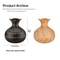 Wood Grain USB Humidifier 300ml Ultrasonic Aroma Diffuser And Cool Mist Air Freshener For Home Or 5