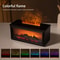 Mini Flame Essential Oil Diffuser With 7Color LED Aromatherapy Fireplace Humidifier 1