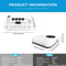 Rooftop 12V24V Electric Parking Air Conditioner UltraQuiet 13500 BTU Cooling System With Wireless