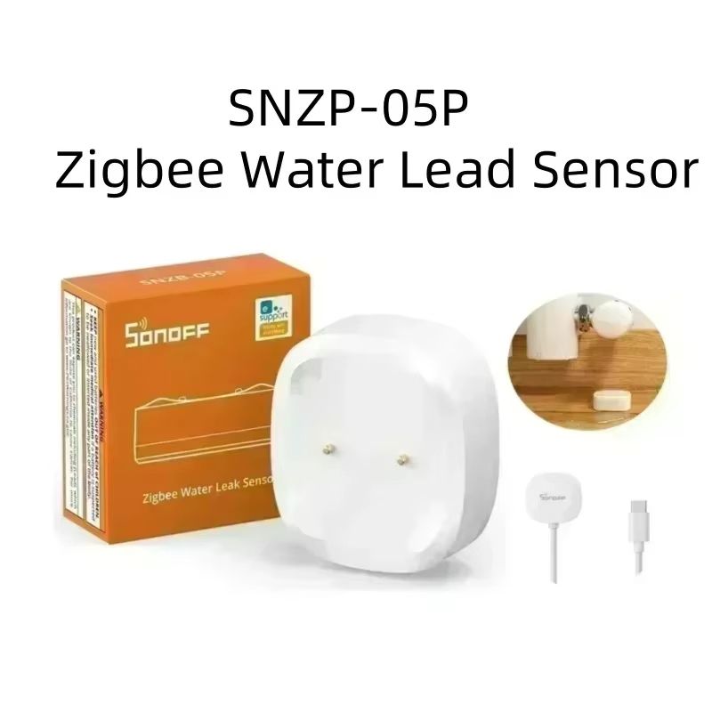 SONOFF SNZB05P Zigbee Water Leak Sensor With Smart Home Alert System 12