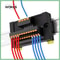DIN Rail Terminal Block Module 1in MultiOut Spring Loaded PushIn Power Splitter For Electrical Wir 0