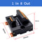 DIN Rail Terminal Block Module 1in MultiOut Spring Loaded PushIn Power Splitter For Electrical Wir 9