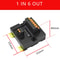 DIN Rail Terminal Block Module 1in MultiOut Spring Loaded PushIn Power Splitter For Electrical Wir 2