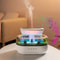 Rain Cloud Cool Mist Humidifier Essential Oil Diffuser With 7Color Night Light Micro Landscape De 1
