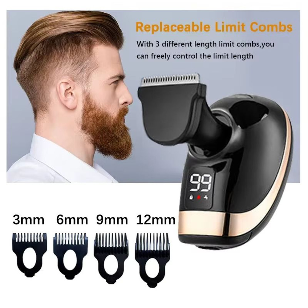 5in1 Electric Shaver For Men Rechargeable Waterproof Razor With Beard Hair And Face Grooming Attac 2