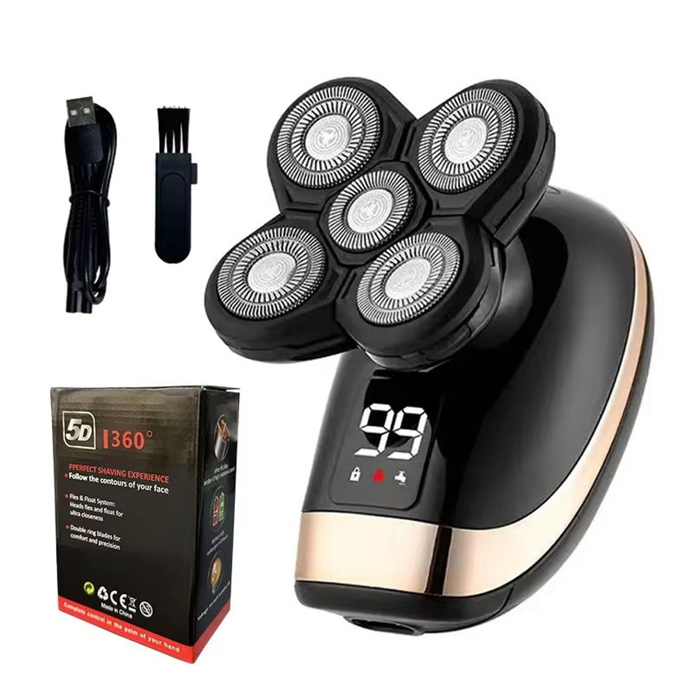 5in1 Electric Shaver For Men Rechargeable Waterproof Razor With Beard Hair And Face Grooming Attac 6