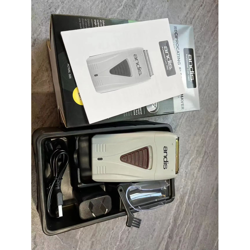 Andis Lithium Titanium Foil Shaver Cordless Mens Razor For Smooth Bald And Close Shaving 8