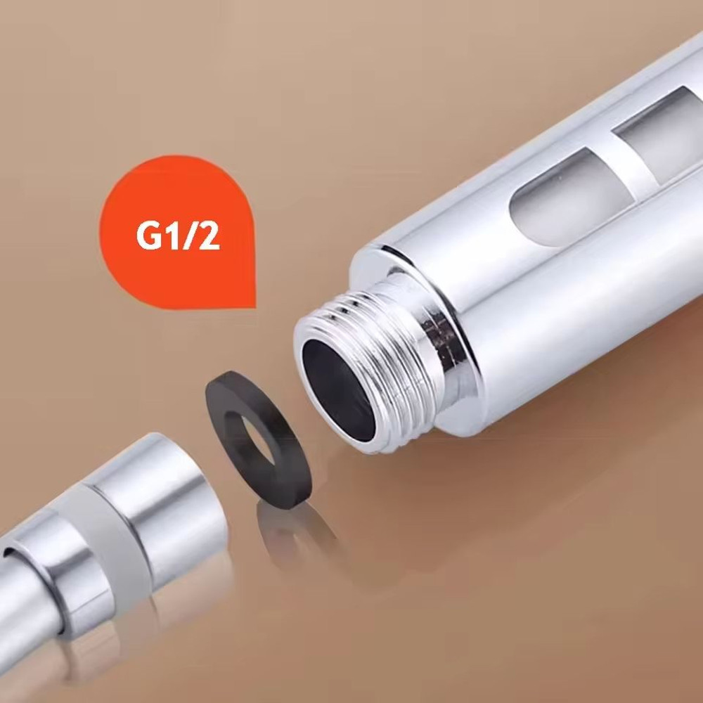 High Pressure WaterSaving Shower Head With Filter And 5 Spray Modes  Handheld With OneButton Stop 5