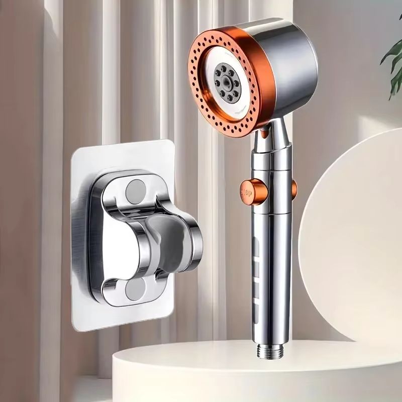 High Pressure WaterSaving Shower Head With Filter And 5 Spray Modes  Handheld With OneButton Stop 15