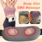 EMS Abdominal Slimming Belt With Heating Muscle Massage Electric Waist Trainer For Fat Burning T 0