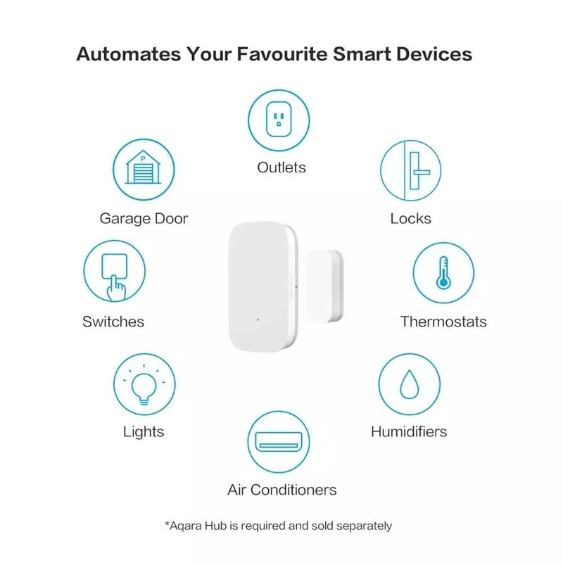 Aqara Smart Door And Window Sensor Wireless Zigbee Security Alarm Compatible With Mi Home And Appl 2
