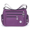 Waterproof Nylon Crossbody Travel Bag MultiCompartment Womens Casual Shoulder Handbag 6