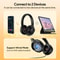 QCY H3 ANC Wireless Headphones 43dB Active Noise Cancelling Bluetooth 54 OverEar Headset With HiRe 5