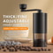 Portable Manual Coffee Grinder With Adjustable Hand Crank TravelFriendly Bean Grinder For Home And 0