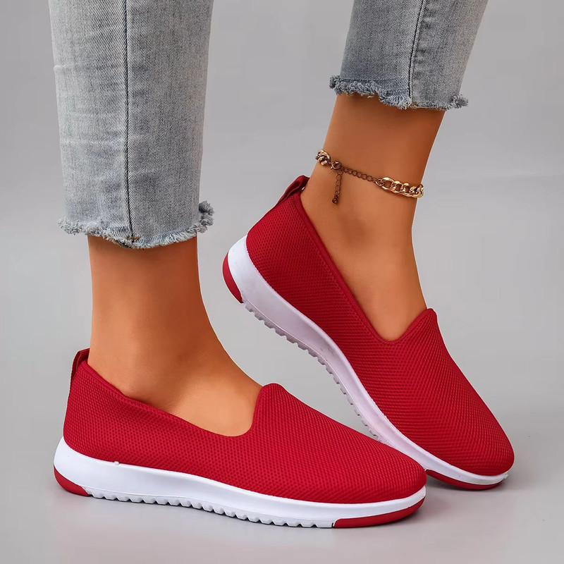 Womens Breathable Mesh Summer Sneakers  Lightweight Casual Shoes 5