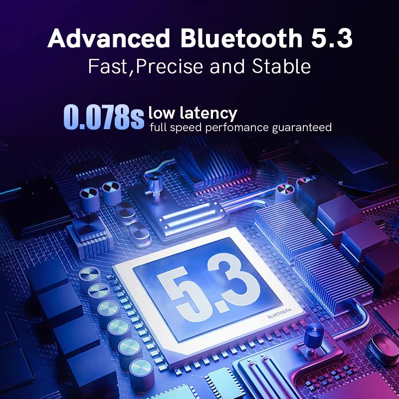 QCY H2 Pro Wireless Headphones Bluetooth 53 HiFi Stereo Headset With Bass Mode Dual Device Connec 3