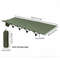 WESTTUNE Portable Camping Cot  Folding Ultralight Bed For Hiking Travel  Outdoor Adventures 8