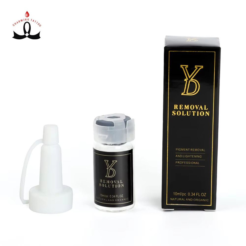 YD Tattoo Removal Solution  CE Certified 10ml Liquid For Fading Eyebrow Lip  Eyeliner Pigments 6