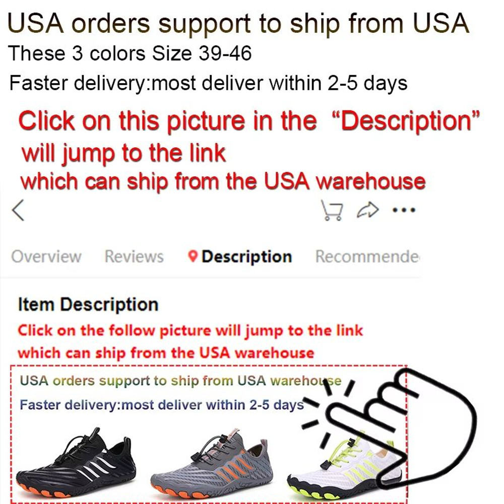 Unisex Quick Dry Water Shoes Barefoot Aqua Sneakers For Swimming Surfing Beach Sports 2