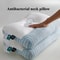Soft Knitted Neck Pillow Breathable HighResilience Supportive Pillow For Comfort Body Alignment 0