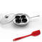 Stainless Steel Egg Poacher Pan  6Cup Nonstick Poached Egg Maker With Silicone Cups  Spatula 6