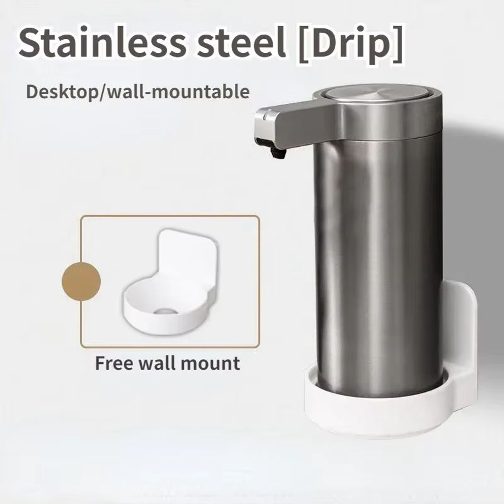 304 Stainless Steel Automatic Soap Dispenser  Touchless Sensor Liquid Soap Pump For Kitchen  Bathro 2