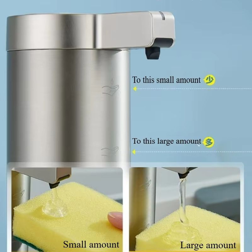 304 Stainless Steel Automatic Soap Dispenser  Touchless Sensor Liquid Soap Pump For Kitchen  Bathro 3