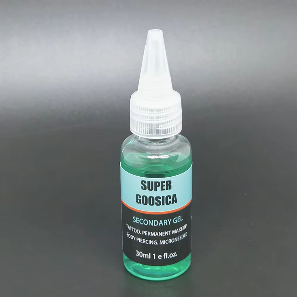 Goosica Tattoo Blue Gel Professional Secondary Gel For Permanent Makeup Microblading And Piercing 1
