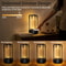 Cordless Table Lamp With Touch Dimming Rechargeable Retro Metal Light For Bedroom Restaurant Bar A 3