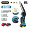 Gisam 8Inch Brushless Cordless Chainsaw Lightweight Portable Electric Saw Makita 18V Battery Compa 0