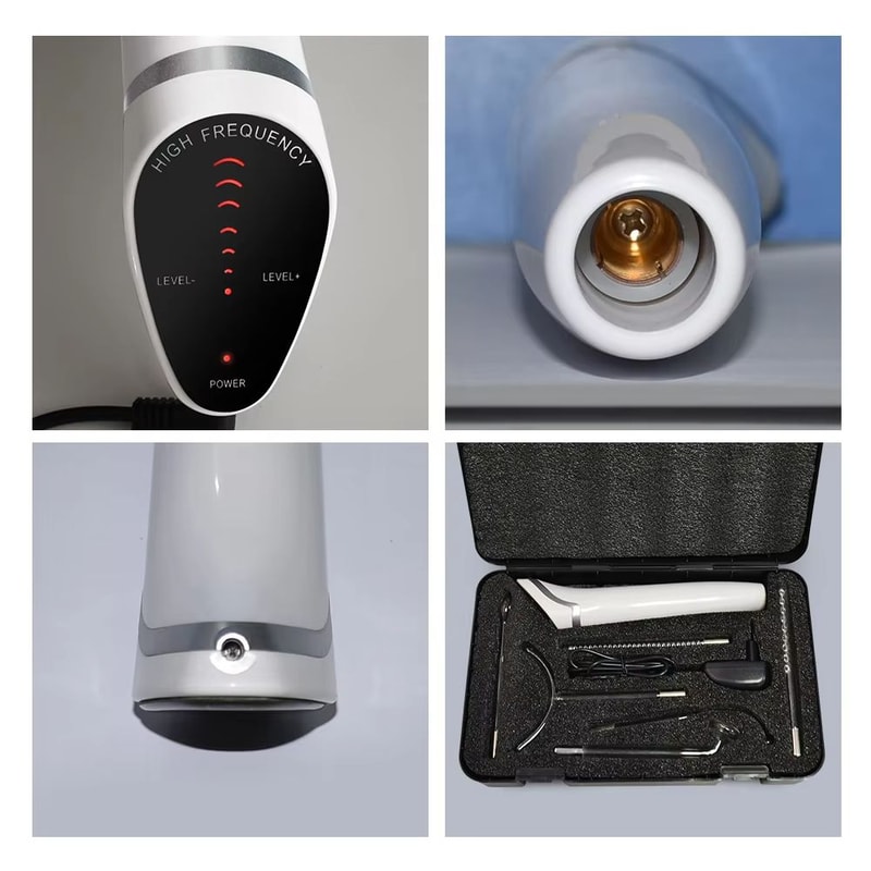 High Frequency Facial Wand 6in1 Acne Skin Rejuvenation Device 5