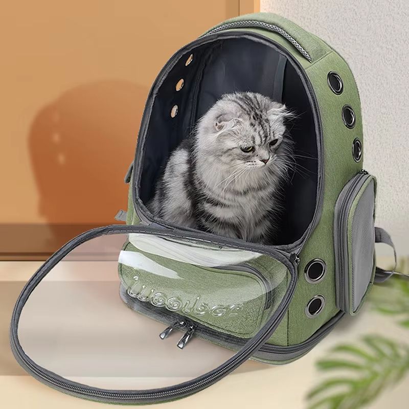 Transparent Cat Carrier Backpack Breathable Travel Bag For Cats And Small Dogs 3