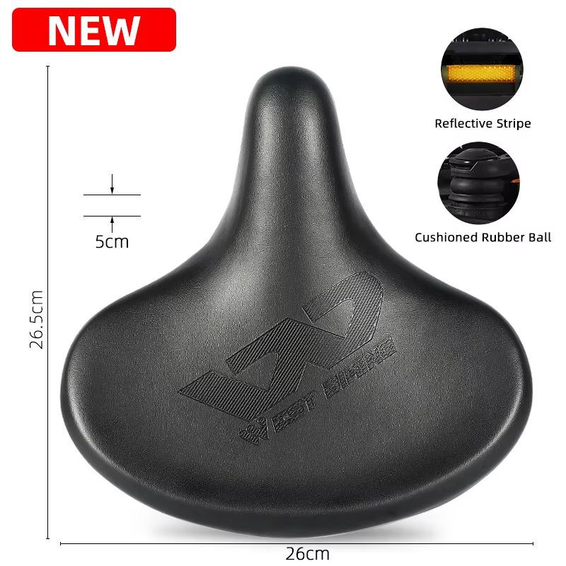 WEST BIKING Ergonomic Bicycle Saddle  Comfortable Long Distance Cycling Seat For MTB Touring  EBike 6