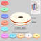 Modern Bauhaus Donut Table Lamp  USB Powered Ambient Light For Bedroom Living Room  Dining Spaces 10